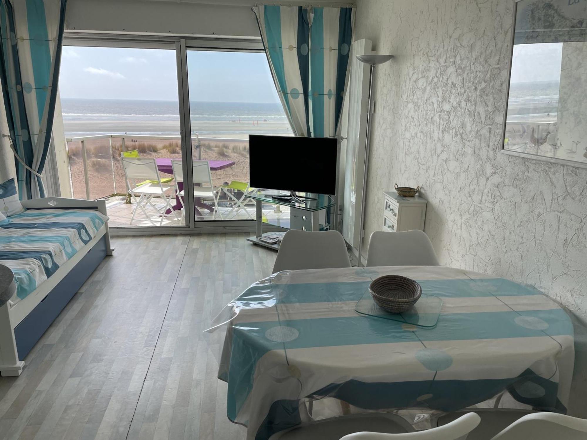 Fort-Mahon-Plage: Studio Balcon, Equipements Complets, Parking Prive - Fr-1-482-12 Buitenkant foto