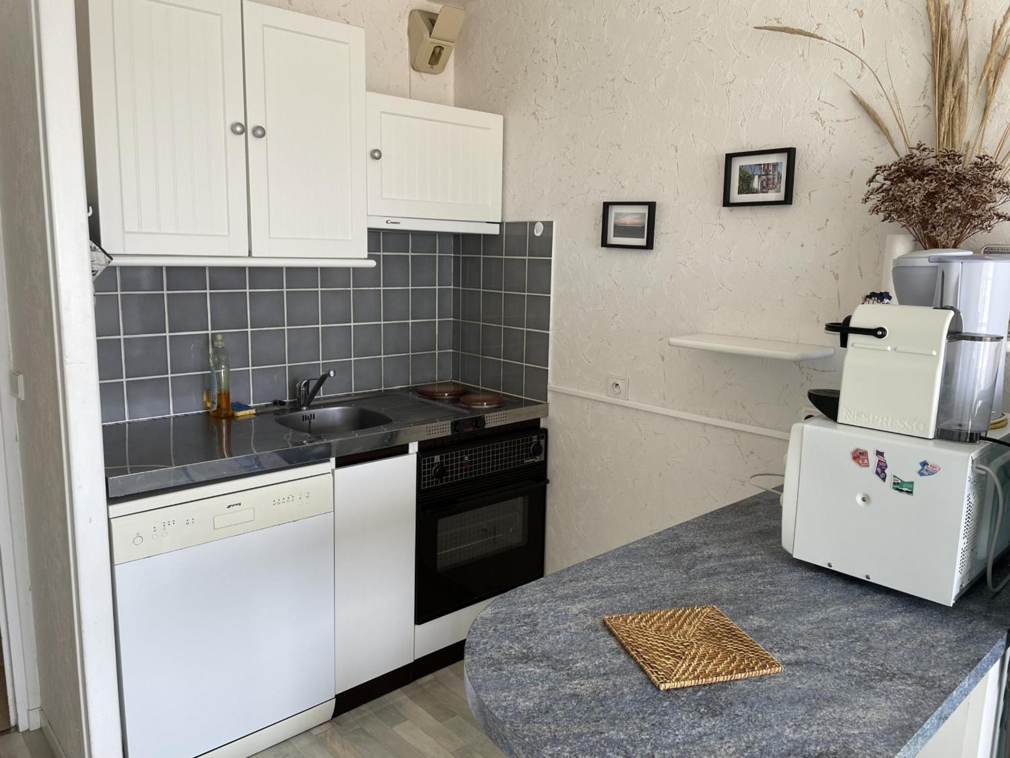 Fort-Mahon-Plage: Studio Balcon, Equipements Complets, Parking Prive - Fr-1-482-12 Buitenkant foto